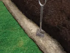 22995 01 1. Mark out and dig trench